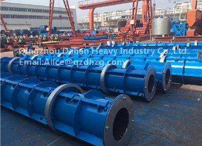 點擊查看詳細(xì)信息<br>標(biāo)題：Concrete Well Pipe Mould 閱讀次數(shù)：1516